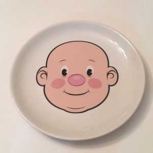 Fred & Friends MR Food Face Kids dinner Plate